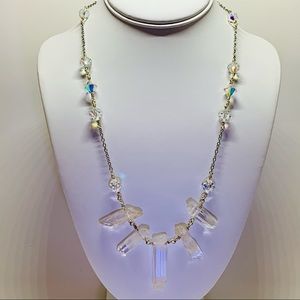 Handcrafted Crystal Quartz Necklace